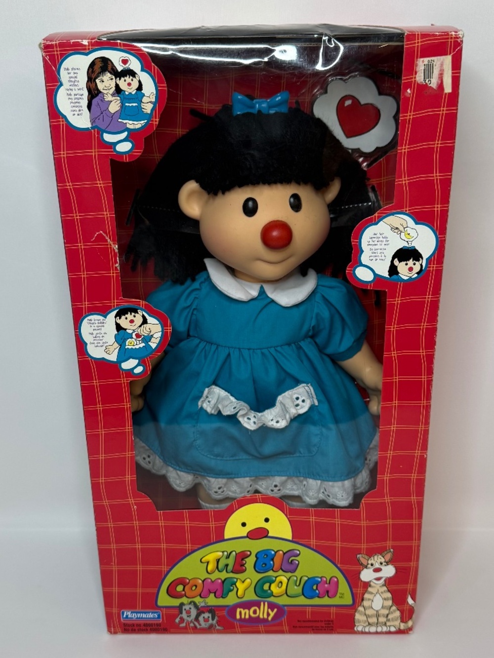 Rare Vintage The Big Comfy Couch Molly Doll - New In Box